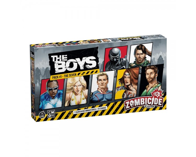 Juego mesa zombicide 2e the boys