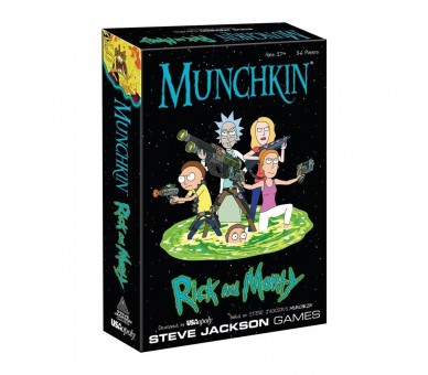 Juego mesa munchkin rick and morty