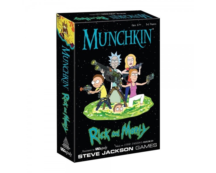 Juego mesa munchkin rick and morty