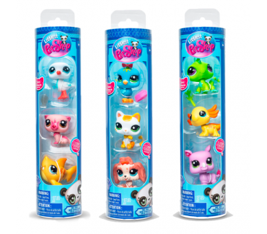 Mascotas little pet shop pack 3