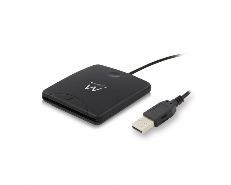 LECTOR DE TARJETAS EWENT SMART CARD ID USB 20