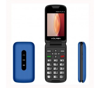 Telefono movil volfen nexo flip tipo