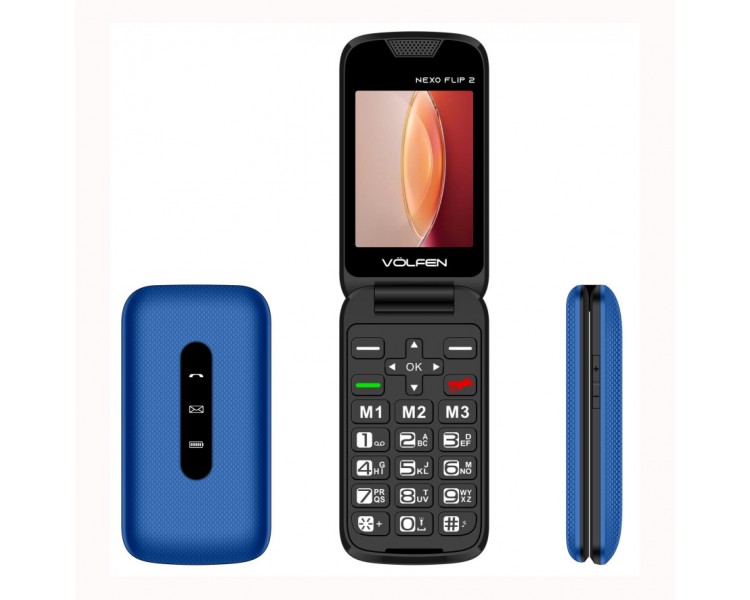 Telefono movil volfen nexo flip tipo