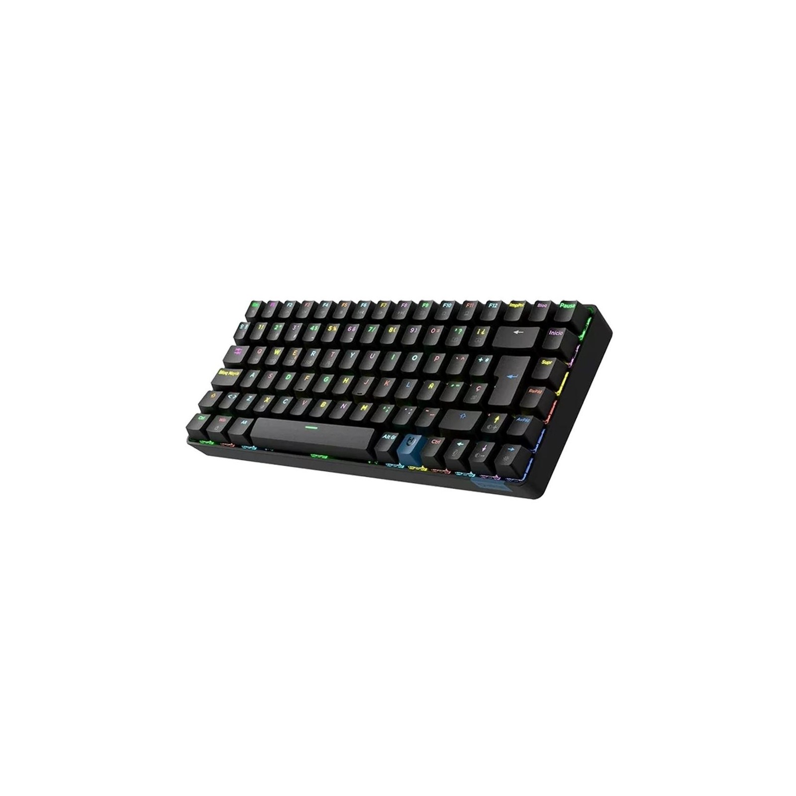 Teclado gaming hiditec gm1k switches red