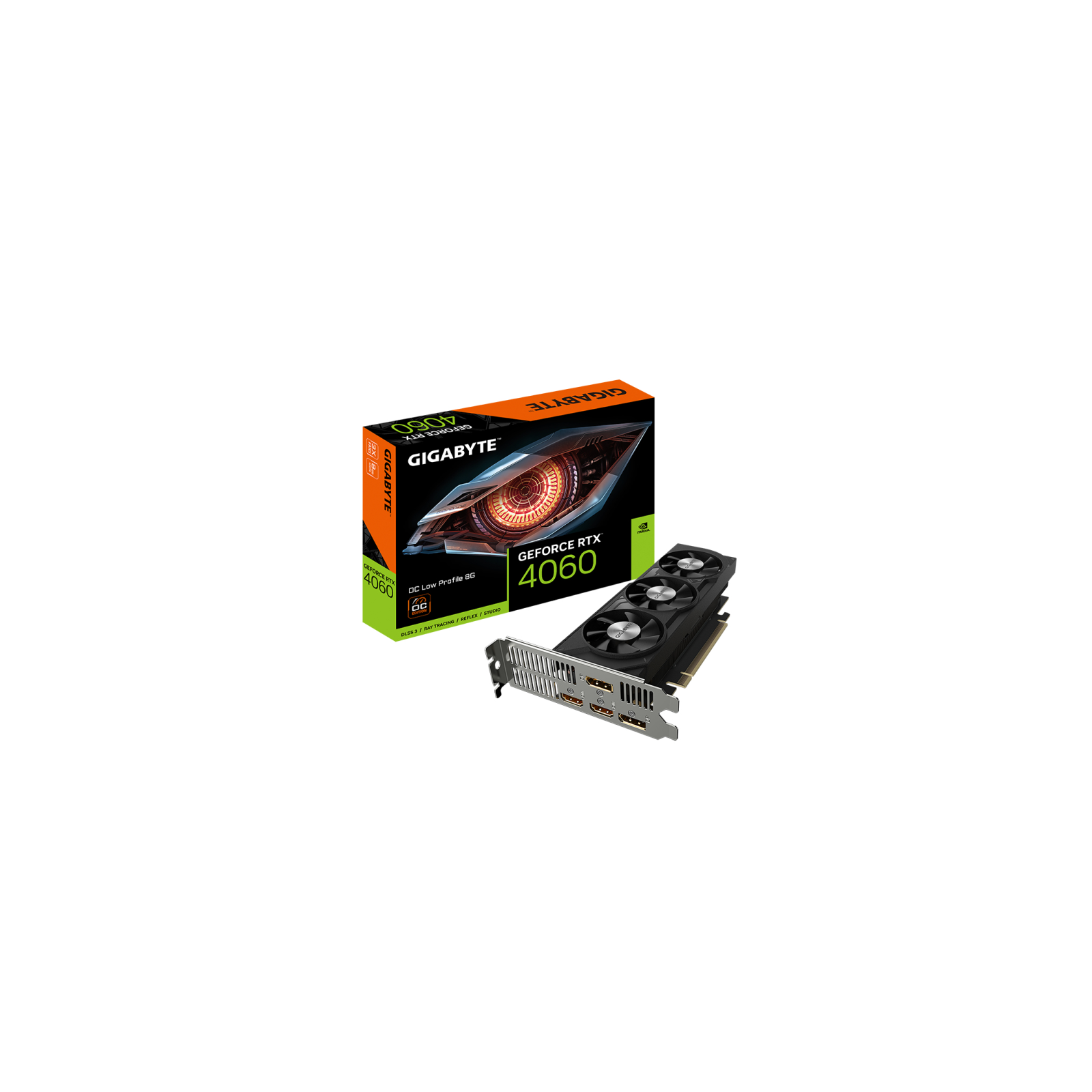 TARJETA GRAFICA GIGABYTE RTX 4060 OC LP 8GB GDDR6