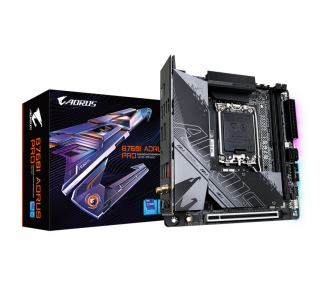 PLACA BASE GIGABYTE B760I AORUS PRO 1700 MITX 2XDDR5