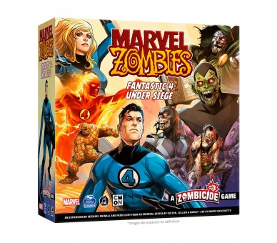 Juego mesa marvel zombies fantastic 4