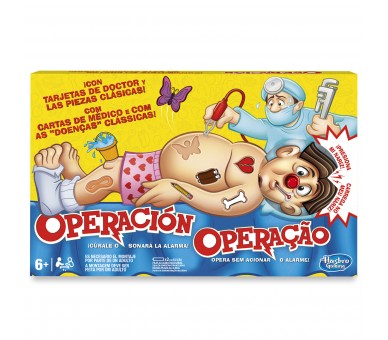 Juego hasbro classic operation