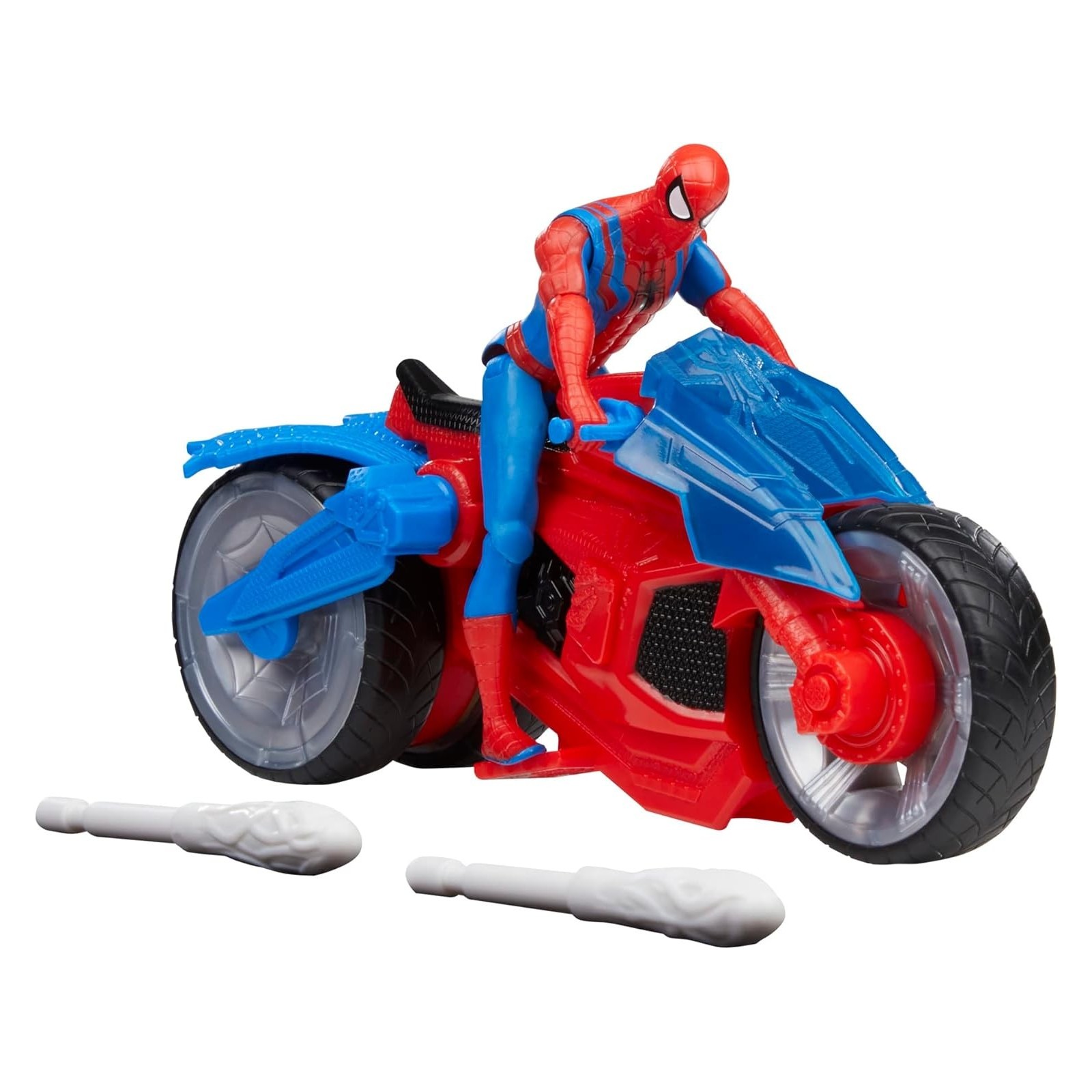 Figura hasbro marvel spider man moto