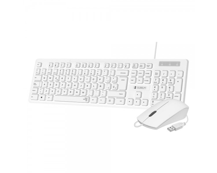 Teclado raton subblim subkbc cssk02