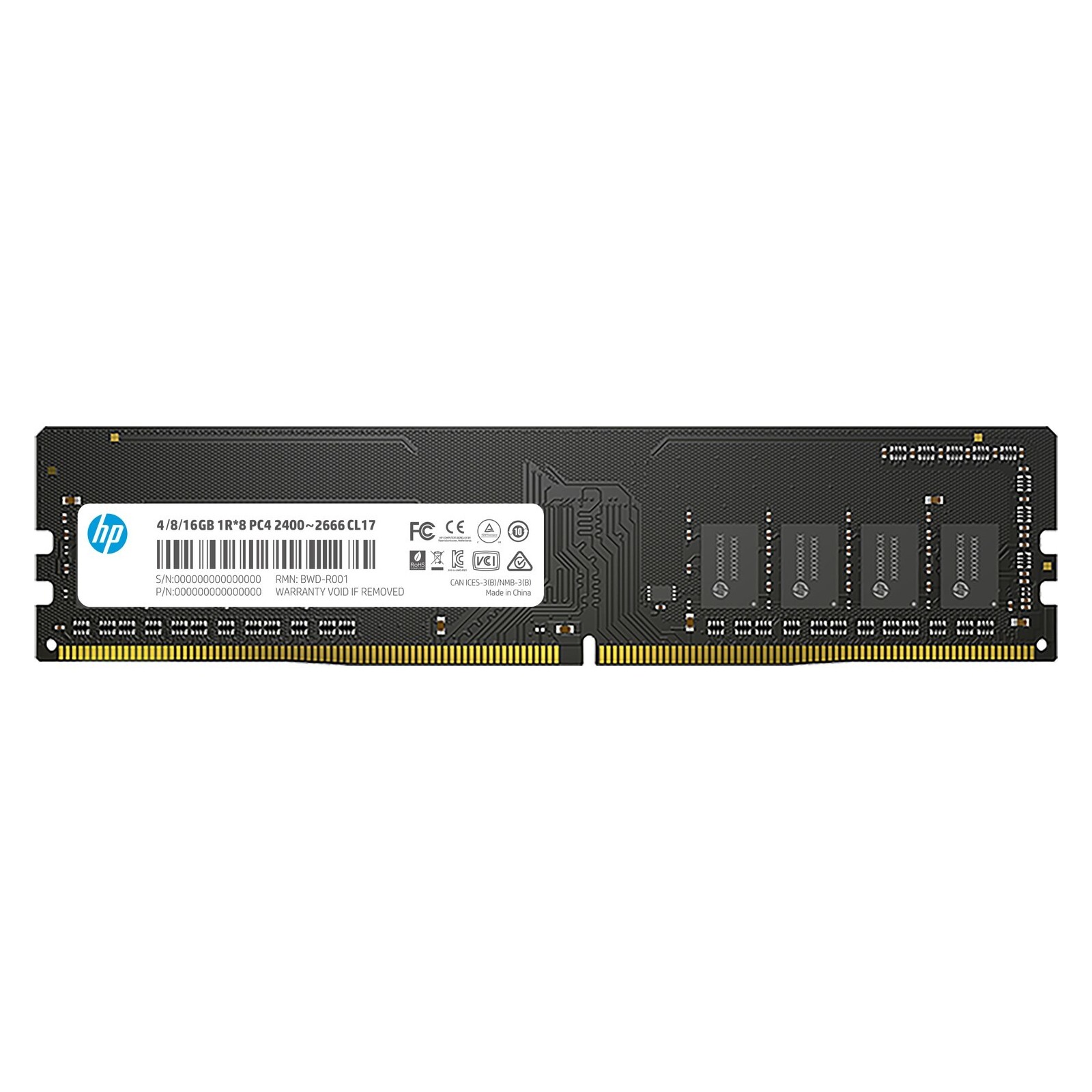 Memoria ddr4 8gb hp v2 3200