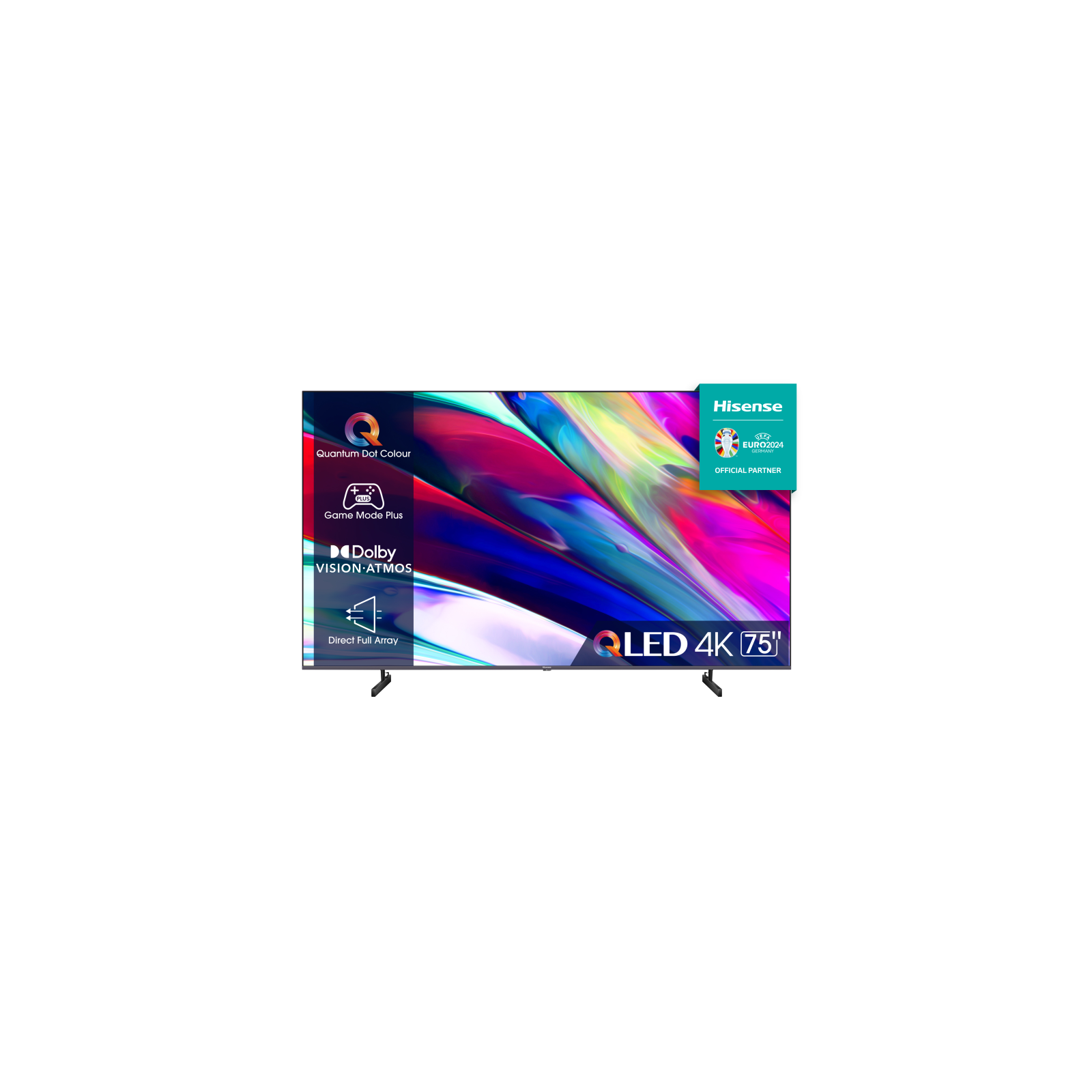 TV HISENSE 75 75A7KQ UHD QLED SMART TV HDR10