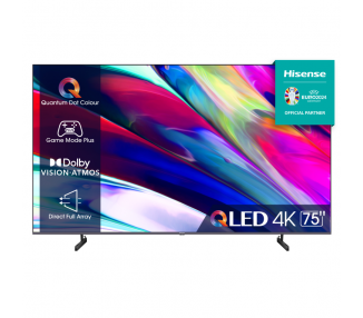 TV HISENSE 75 75A7KQ UHD QLED SMART TV HDR10