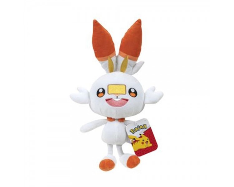 Peluche pokemon scorbunny 21 cm