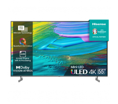 TV HISENSE 55 55U6KQ UHD MINILED ULED QLED FULLAR