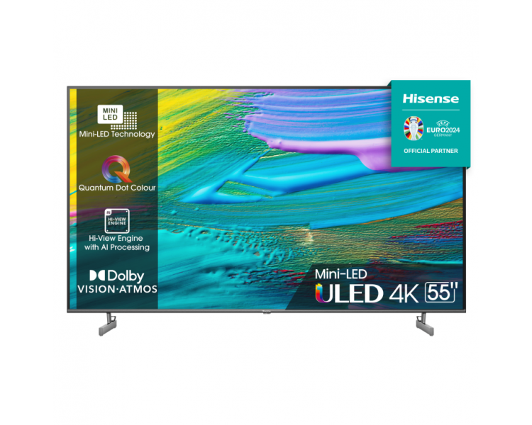 TV HISENSE 55 55U6KQ UHD MINILED ULED QLED FULLAR