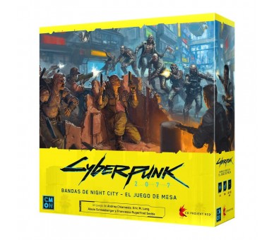 Juego mesa cyberpunk 2077 bandas night