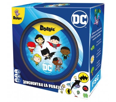 Juego mesa dobble dc universe