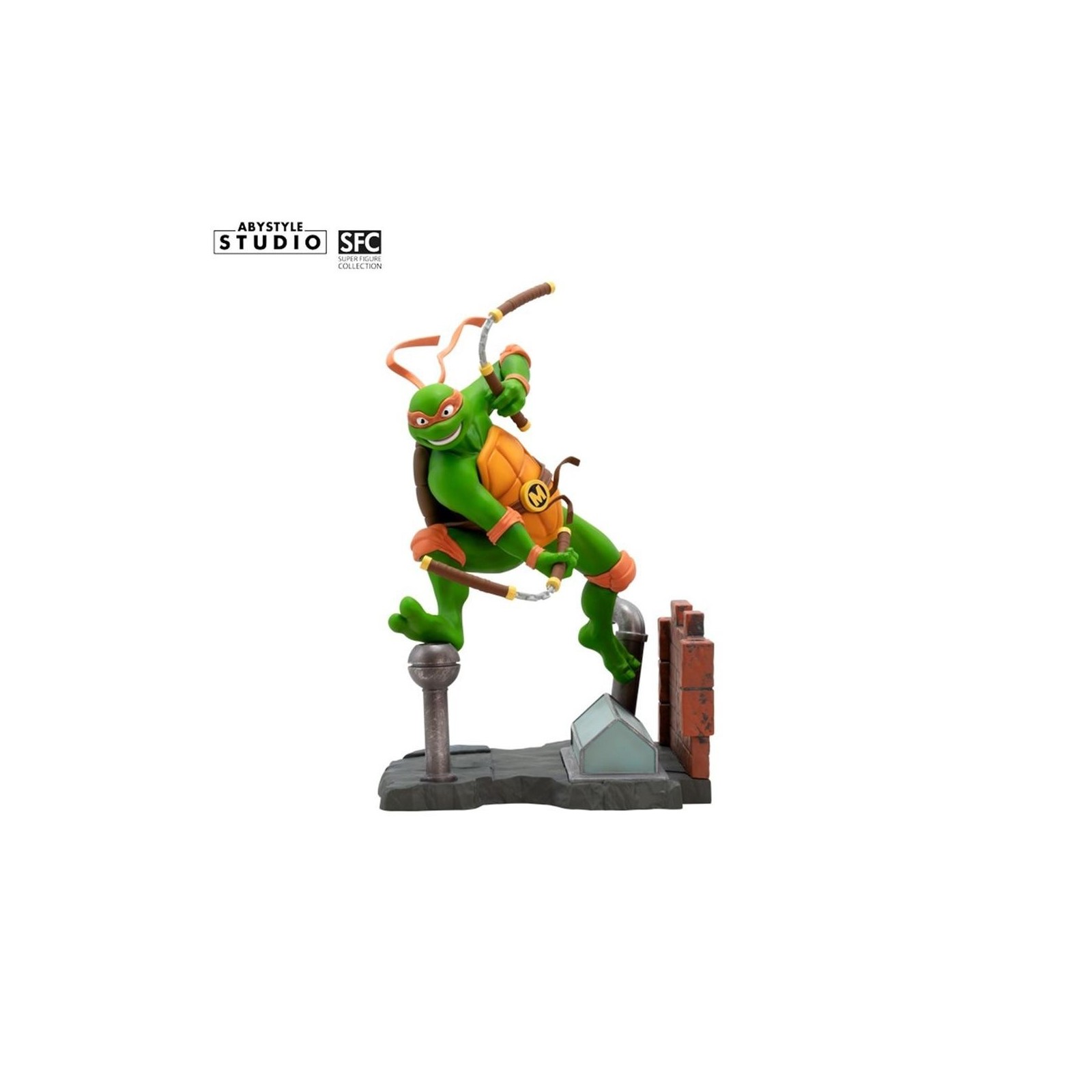 Figura abystyle tortugas ninja michelangelo