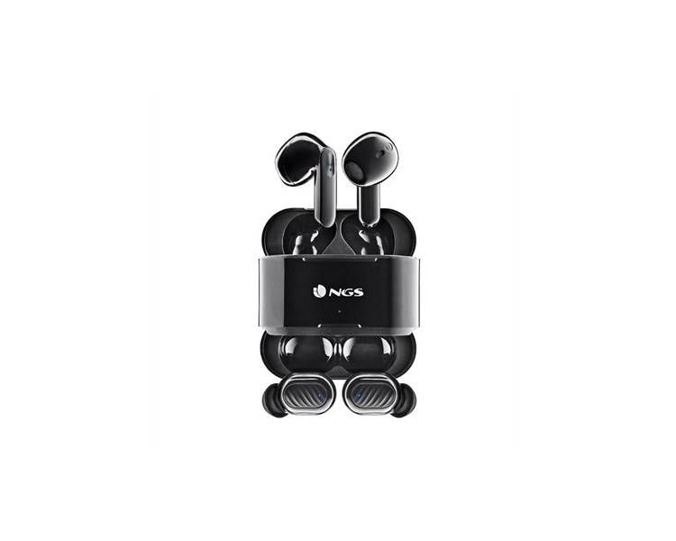 Auriculares bluetooth ngs articaduo tipo c negro