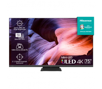 TV HISENSE 75 75U8KQ UHD MINILED ULED QLED 144HZ