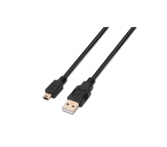 CABLE AISENS USB 20 TIPO A M MINI B M NEGRO 30M