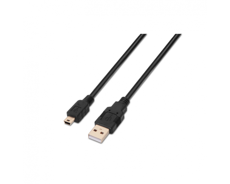 CABLE AISENS USB 20 TIPO A M MINI B M NEGRO 30M