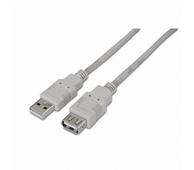 CABLE AISENS USB 20 TIPO A M A H BEIGE 18M