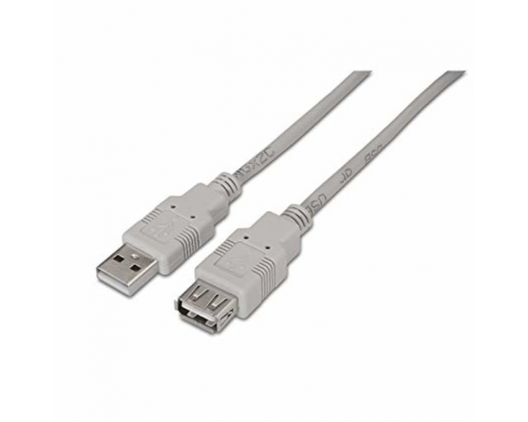 CABLE AISENS USB 20 TIPO A M A H BEIGE 18M