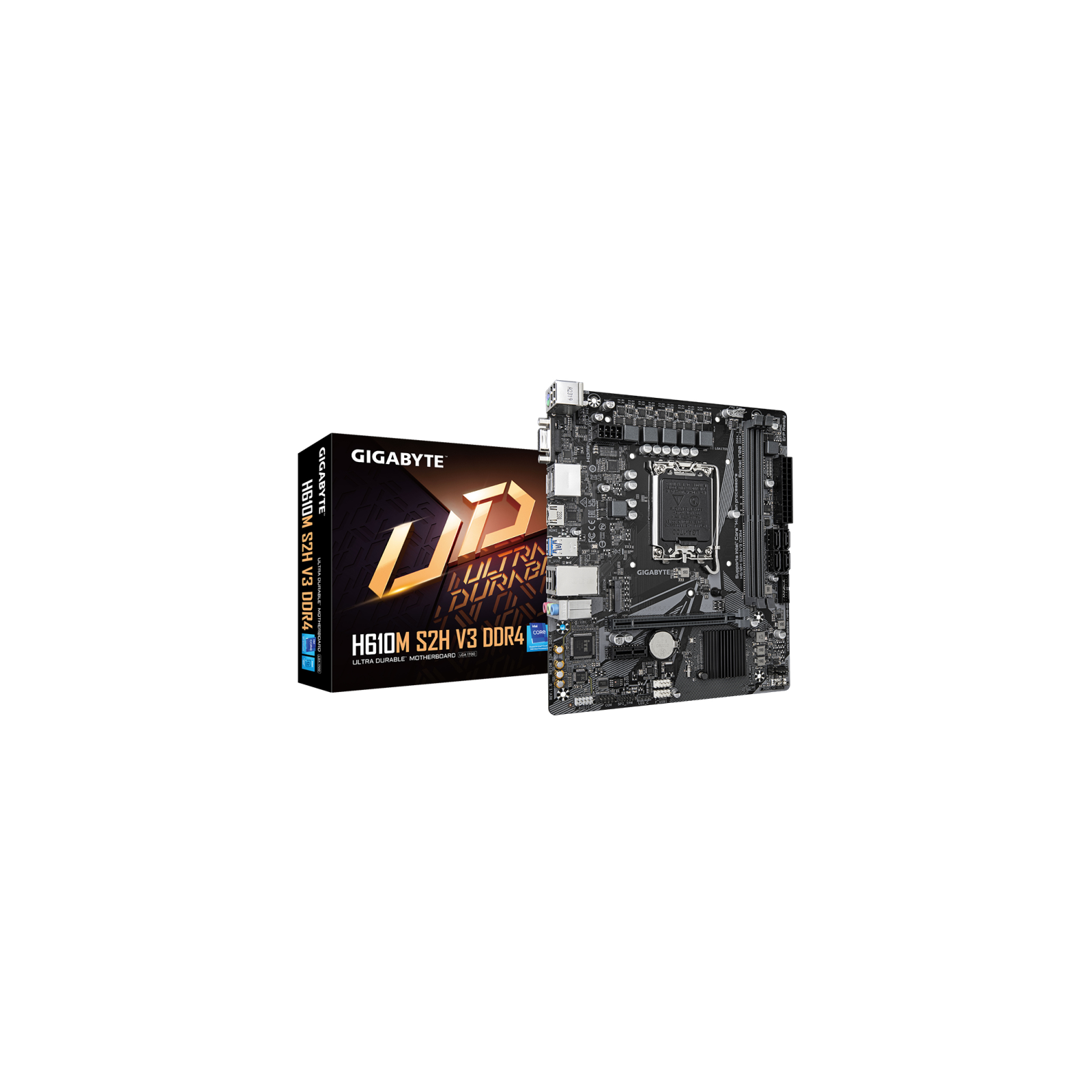 PLACA BASE GIGABYTE H610M S2H V3 1700 MATX 2XDDR4