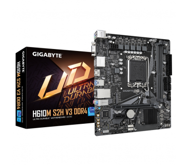 PLACA BASE GIGABYTE H610M S2H V3 1700 MATX 2XDDR4