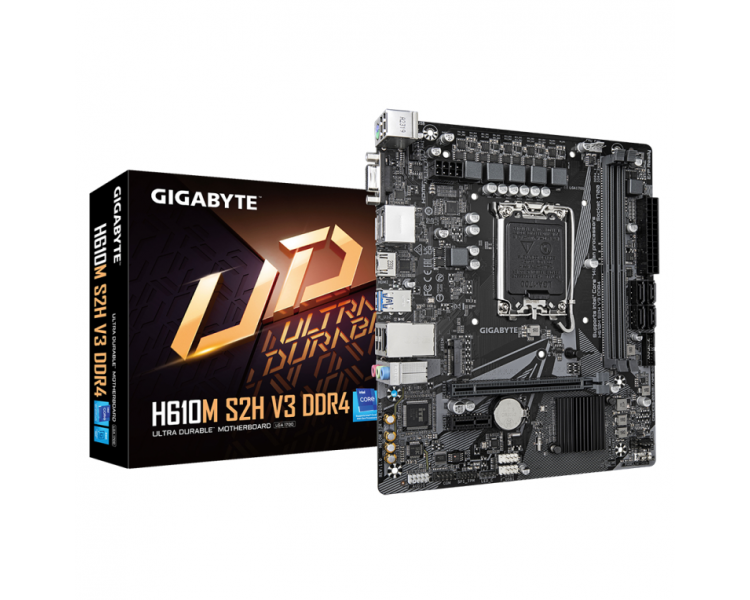 PLACA BASE GIGABYTE H610M S2H V3 1700 MATX 2XDDR4