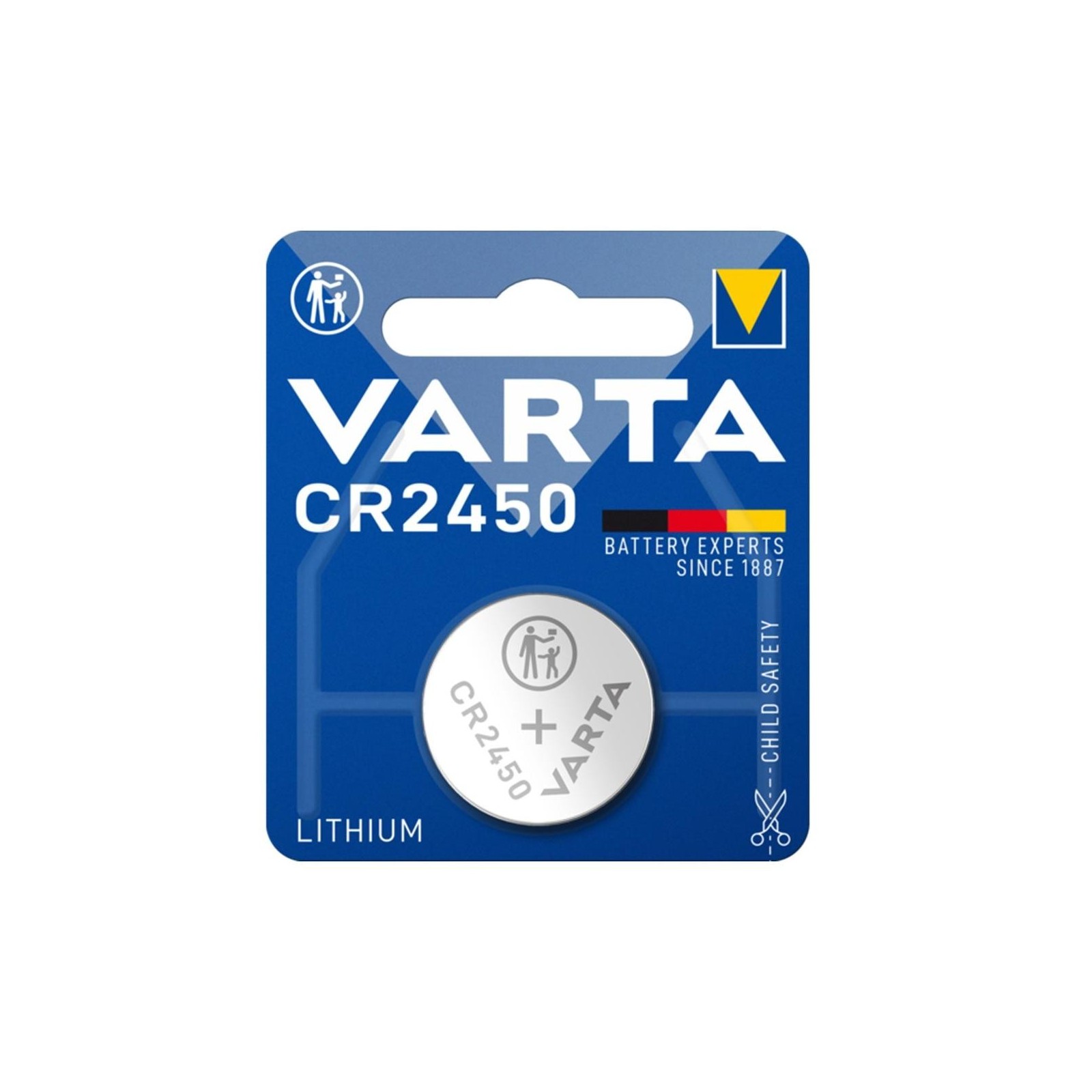 Blister pilas varta litio boton 3v