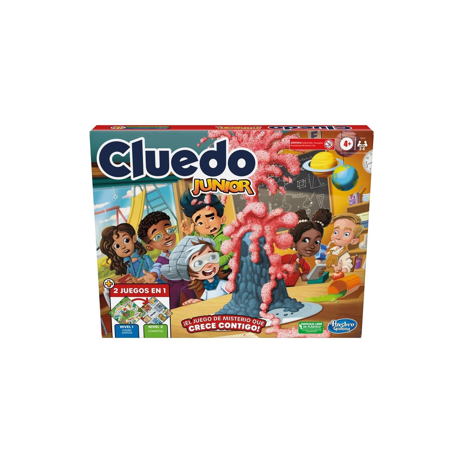 Juego mesa hasbro cluedo junior