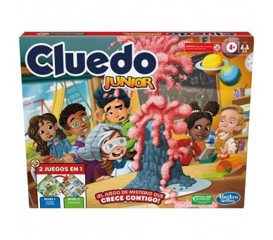 Juego mesa hasbro cluedo junior