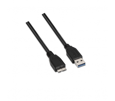 CABLE AISENS USB 30 TIPO A M MICRO B M NEGRO 10M