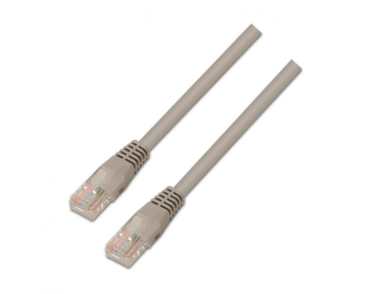 CABLE RED AISENS LATIGUILLO RJ45 CAT5E UTP AWG24 GRIS 30CM