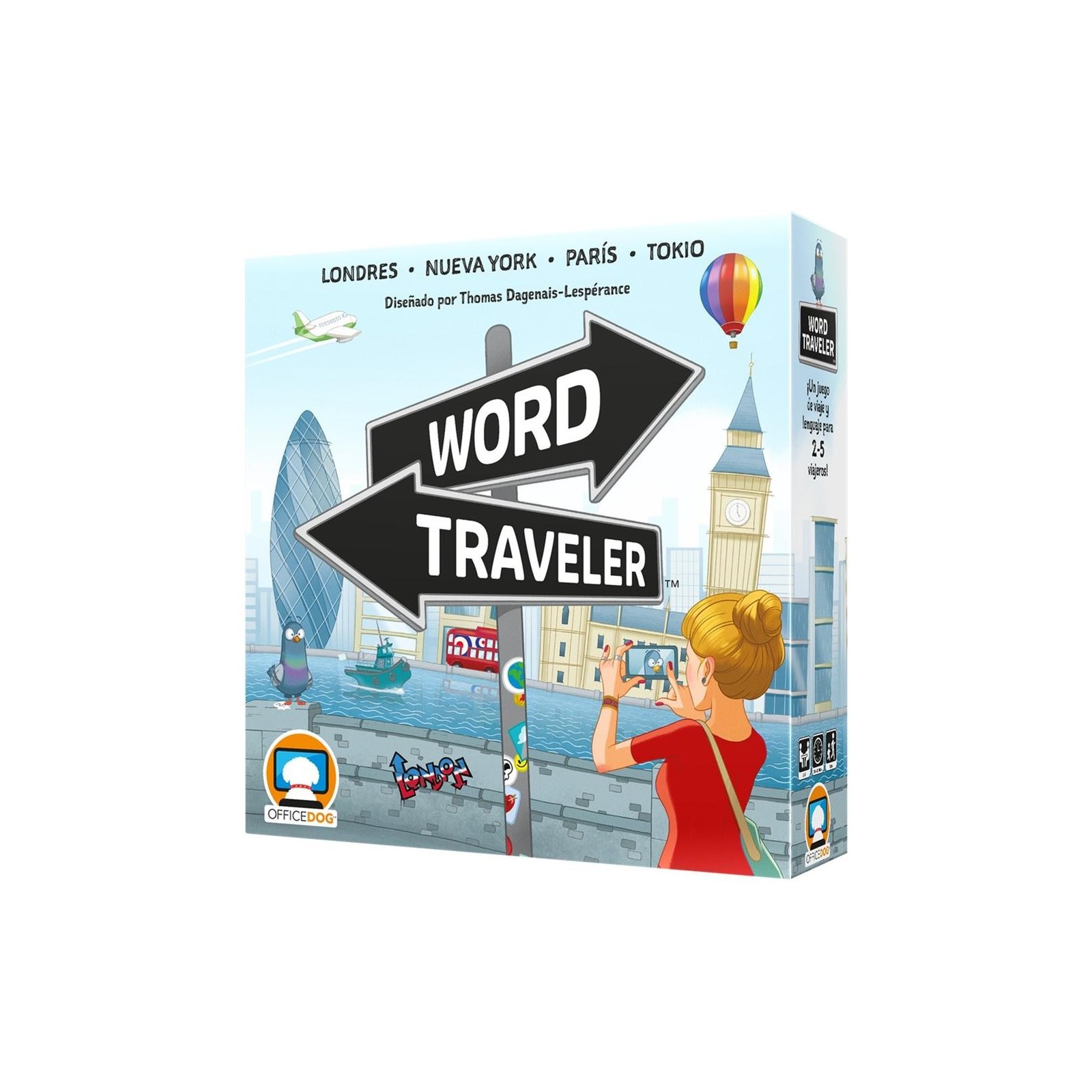 Juego mesa word traveler