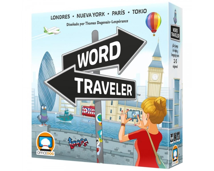 Juego mesa word traveler