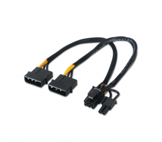 CABLE AISENS TARJETA GRaFICA 2XMOLEX 4PIN M PCI EMOLEX 62PIN M 20CM