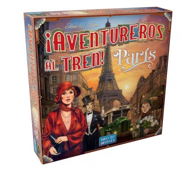 Juego mesa aventureros al tren paris