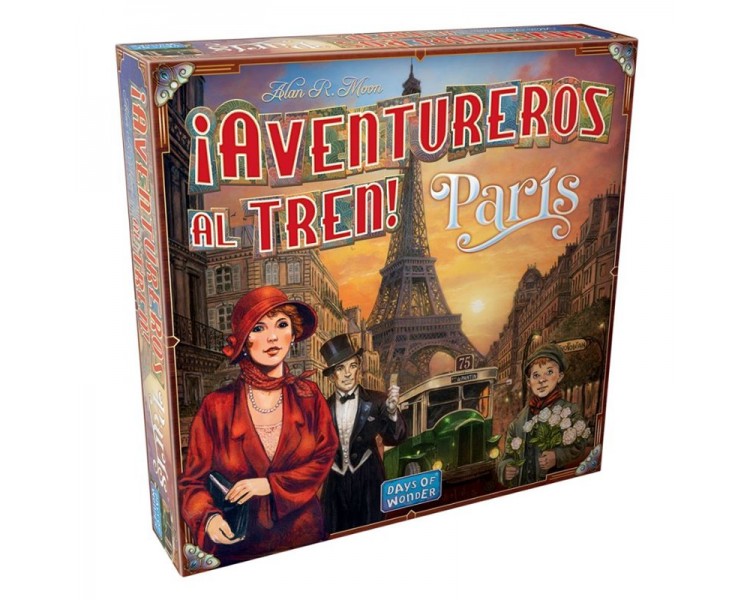 Juego mesa aventureros al tren paris