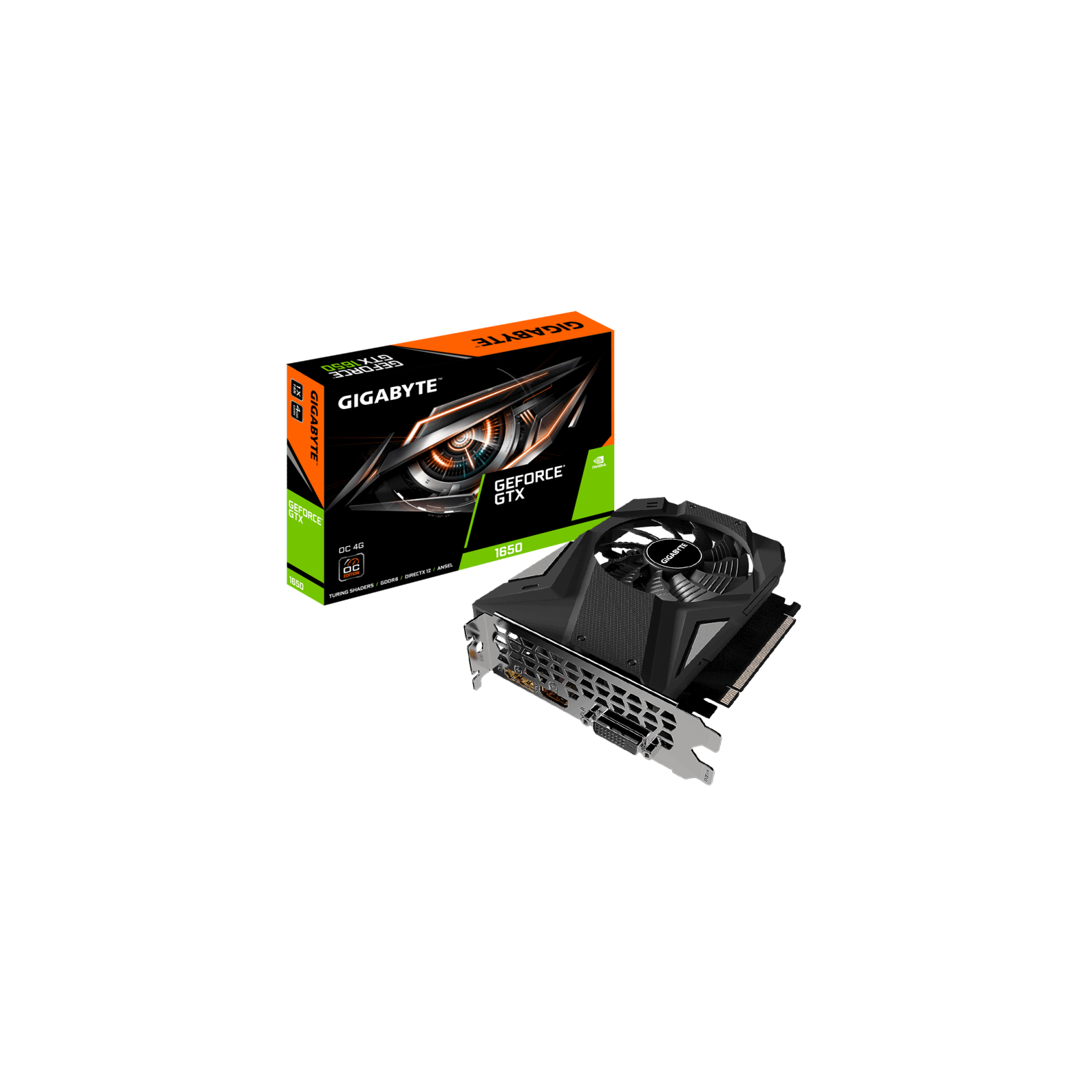 TARJETA GRAFICA GIGABYTE GTX 1650 D6 OC 4GB