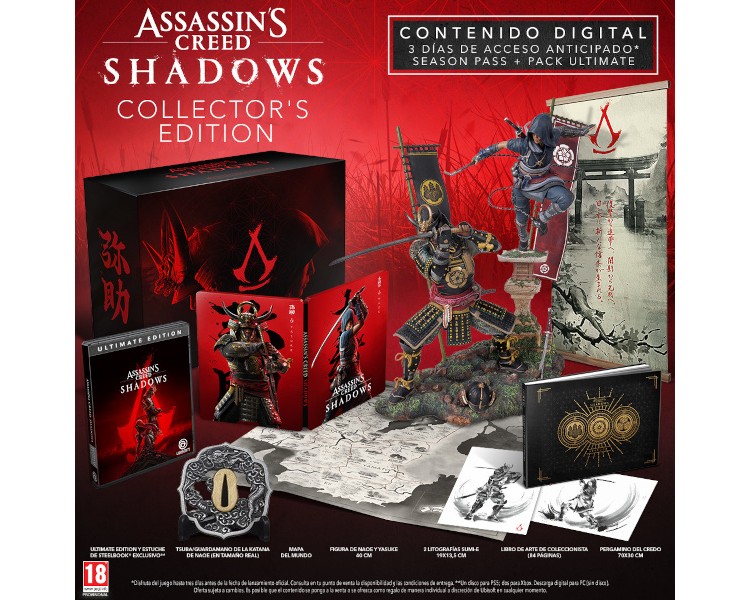 ASSASSINS CREED: SHADOW COLLECTOR EDITION