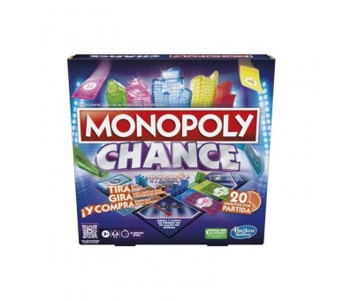 Juego mesa hasbro monopoly chance espanol