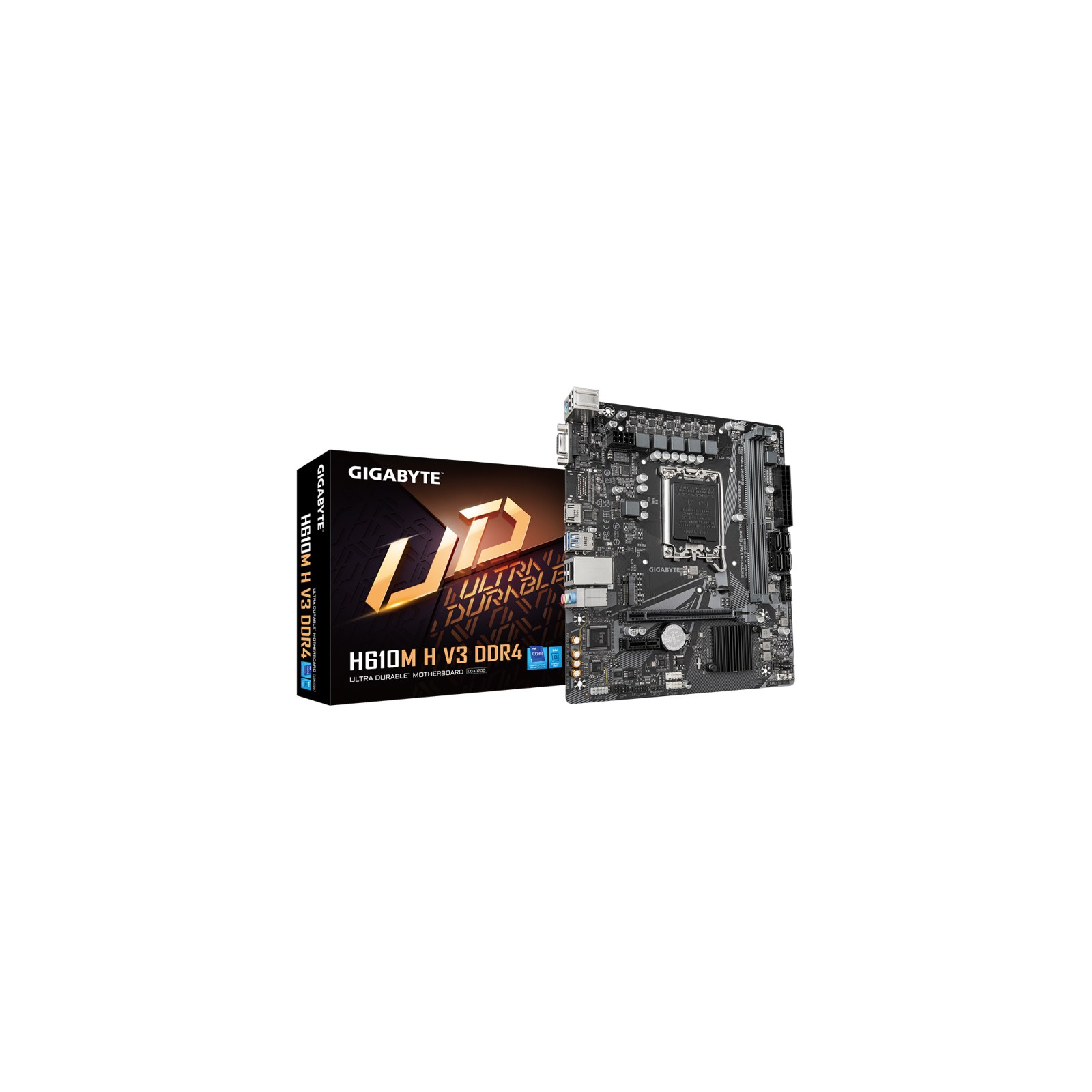 PLACA BASE GIGABYTE H610M H V3 1700 MATX 2XDDR4