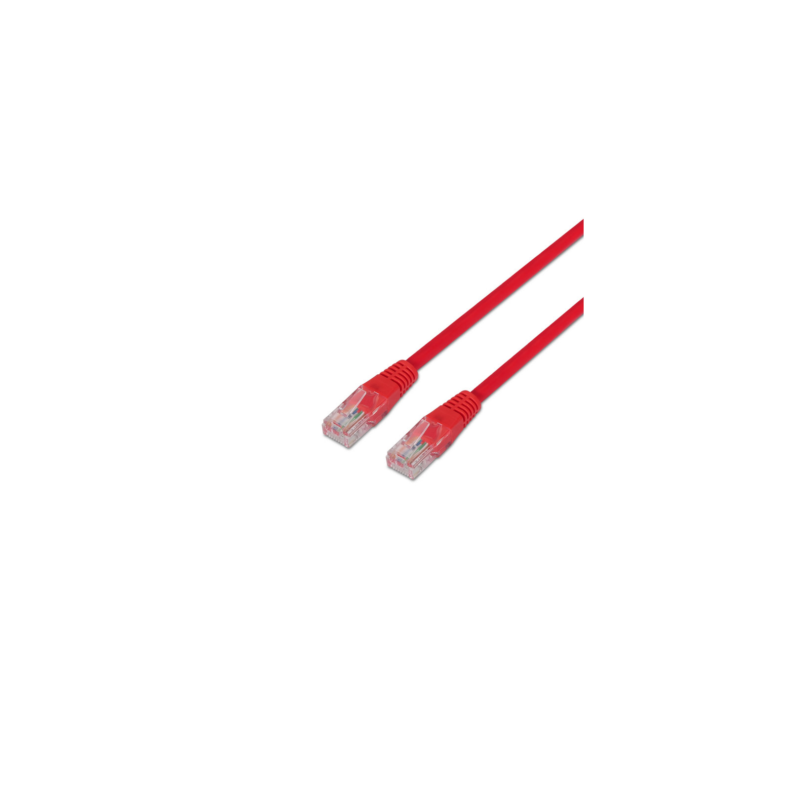 CABLE RED AISENS LATIGUILLO RJ45 CAT5E UTP AWG24 ROJO 10M