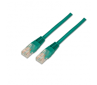 CABLE RED AISENS LATIGUILLO RJ45 CAT5E UTP AWG24 VERDE 20M