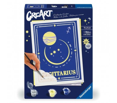 Kit pintar con numeros ravensburger creart