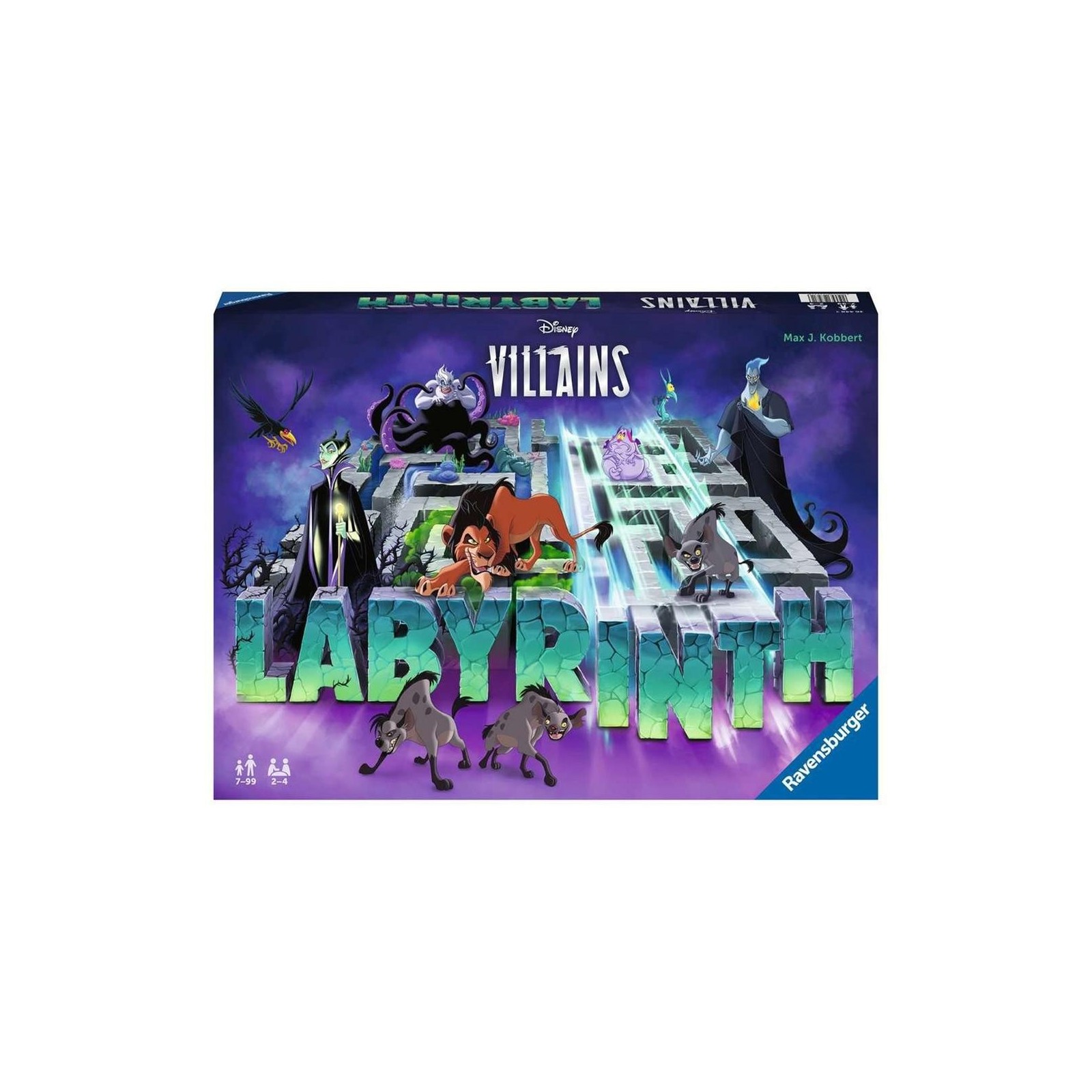 Juego mesa ravensburger labyrinth disney villains